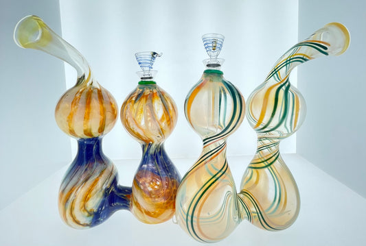 8” Double Bubble Bubbler