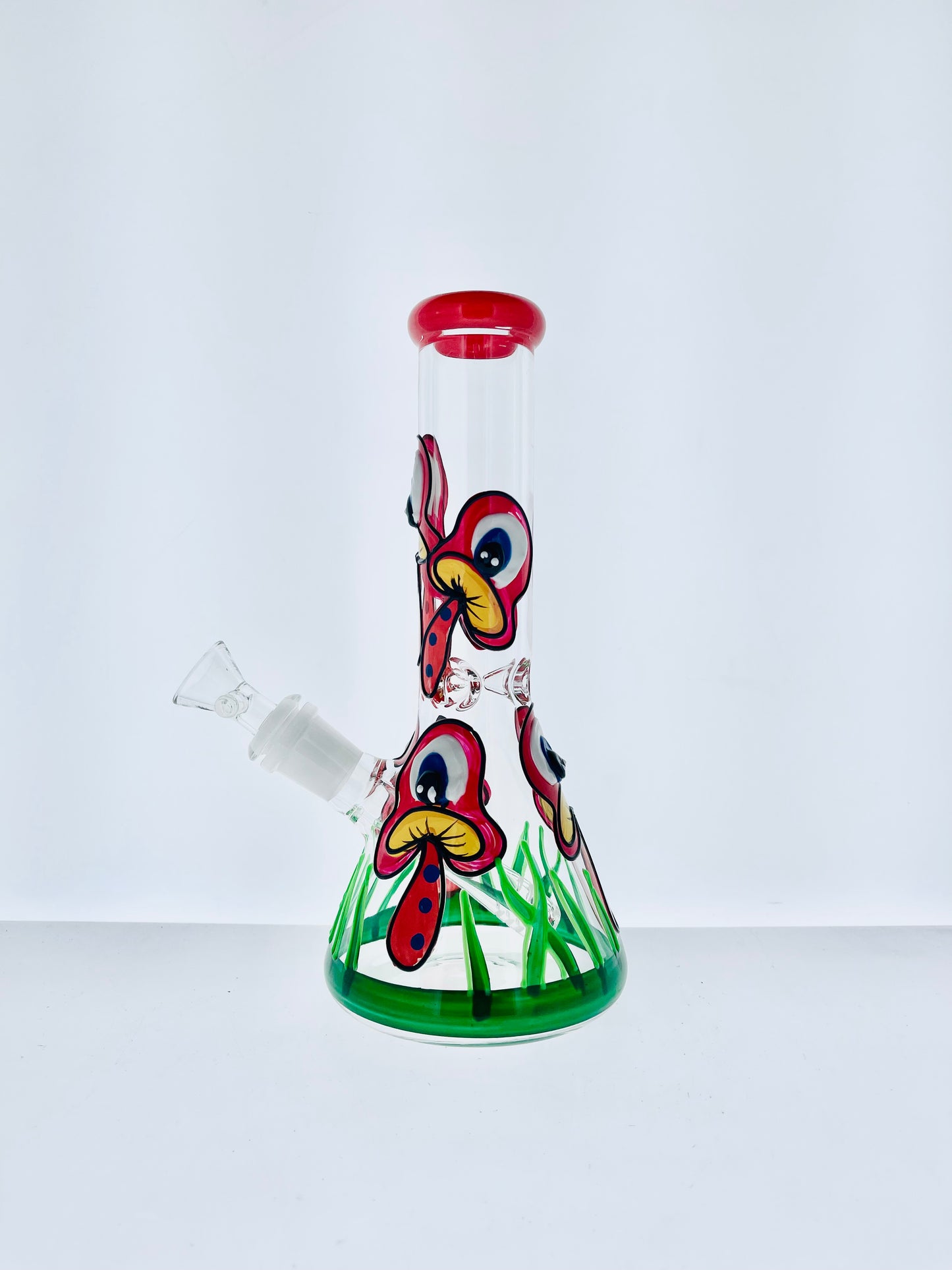 10" Painted Themed Beaker