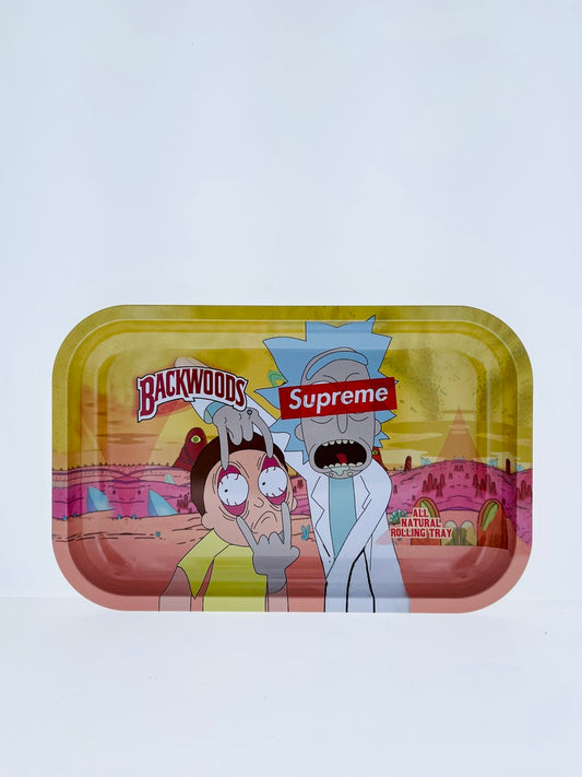 Backwoods Rick and Morty Tray