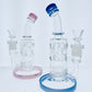 10” Straight Fab Rig w/ Color & Showerhead