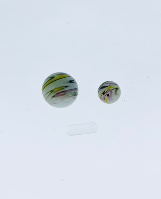 Opaque Color Swirl Marble Set
