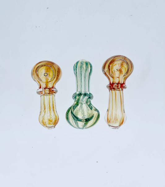 Atomic Glass 2.5" Hand pipe
