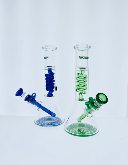 10" Phoenix Beaker w/ Glycerin Coil