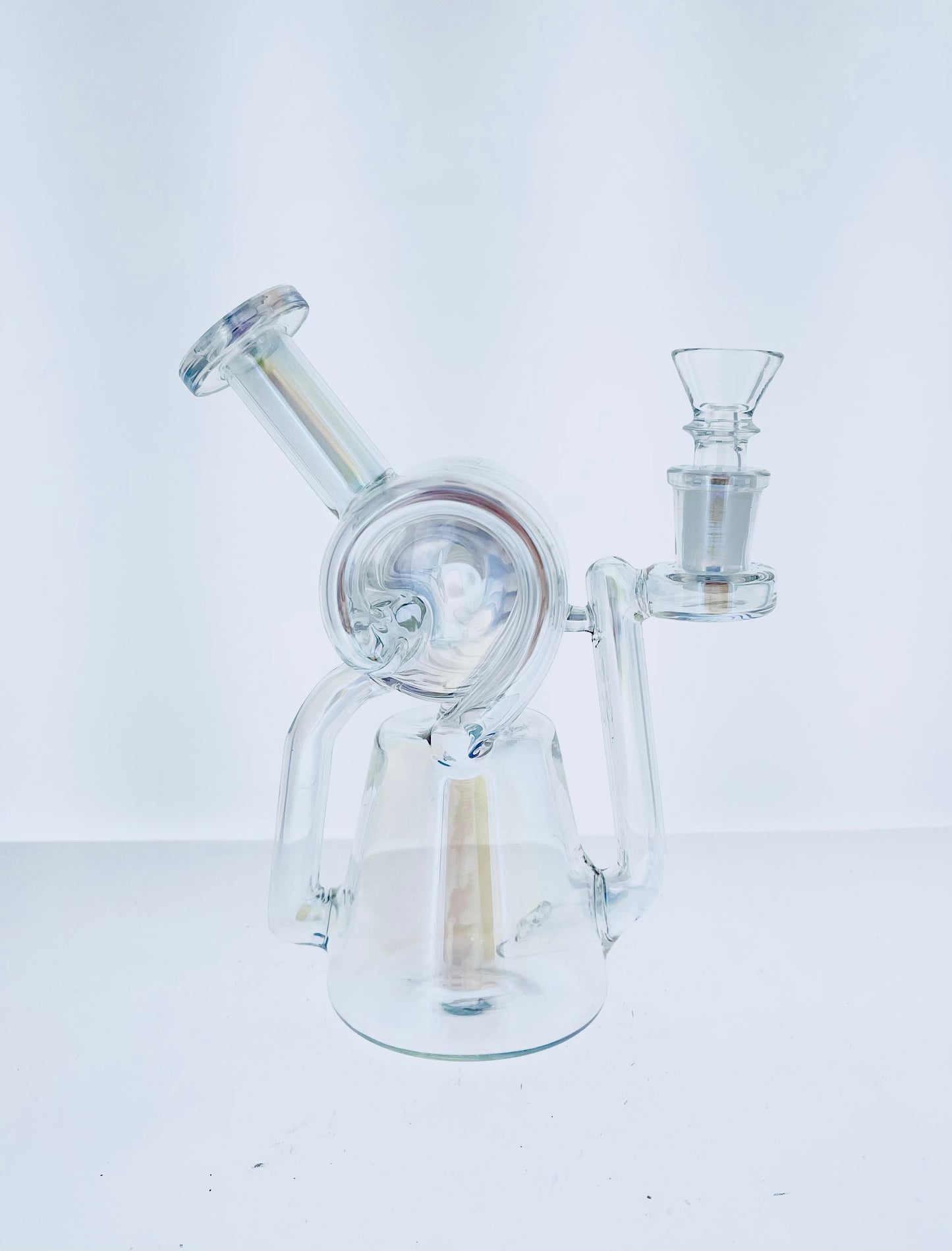 7" Holographic Twin Spiral Recycler