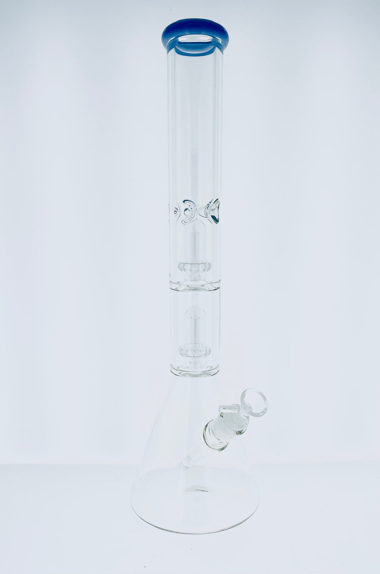 18" Double Perc Beaker w/ Color